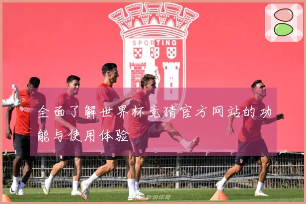 全面了解世界杯竞猜官方网站的功能与使用体验
