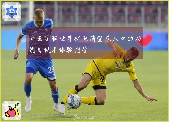 全面了解世界杯竞猜登录入口的功能与使用体验指导